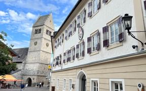 Der Stadtplatz von Zell am See