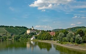 Cycle path near Gundelsheim