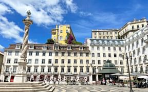 Die Praça de São Paulo in Lissabon