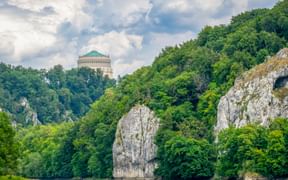 Der Donaudurchbruch und die Befreiungshalle bei Kelheim