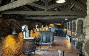 The Caves Burmester Port Wine Cellar in Porto
