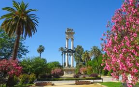 Murillo Gardens in Sevilla