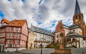 Die Stiftsbasilika von Aschaffenburg