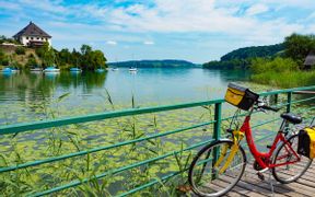Bike on Lake Mattsee