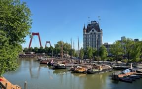 The old port of Rotterdam
