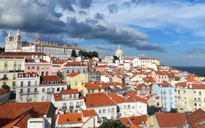 Stadtpanorama Lissabon