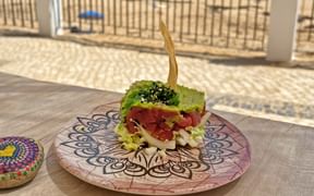Mittagspause am Strand von Luz