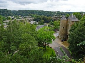 Blick auf Luxemburg