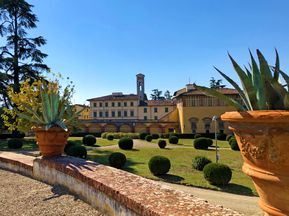 Gartenanlage der Villa Medici