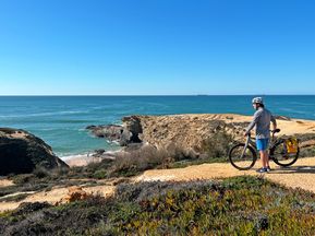 Coastal cycle route Algarve