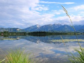 Bergpanorama am Hopfensee