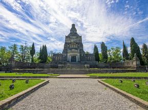 Friedhof in Crespi d'Adda