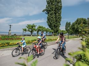 Familien-Fahrradtour durch Rorschach