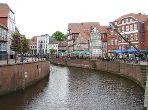 Alter Hafen in Stade