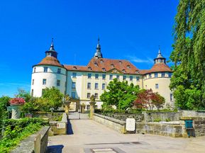 Langenburg Castle in the district of Schwäbisch Hall