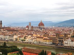 Piazza Michelangelo in Florenz