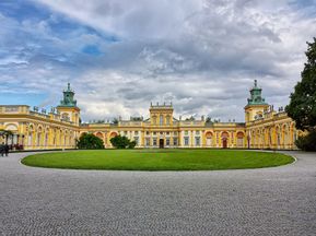 Wilanow Castle in Warsaw
