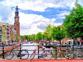 Canal in Amsterdam