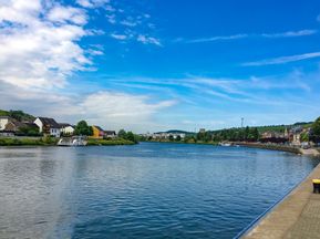 Wasserbillig an der Mosel