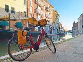 Eurobike-Leihrad in Comacchio