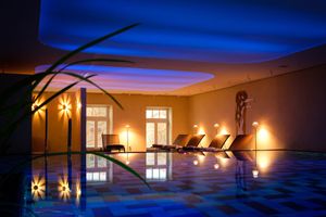 Indoor pool Romantik Jugendstil Hotel Bellevue