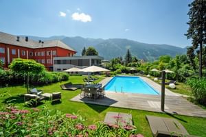 Poolanlage im Hotel Ertl in Spittal