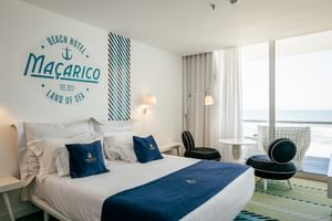 Double room with sea view Macarico Beach Hotel