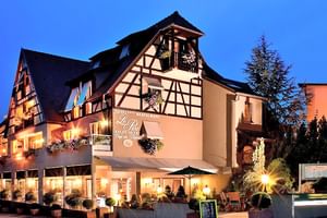 Aussenansicht Hotel Logis Le Parc