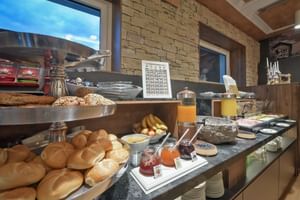 Frühstückesbuffet im Hotel Ertl in Spittal