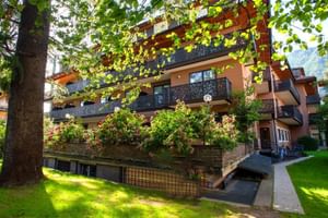 Garten vom Hotel Chrys in Bozen