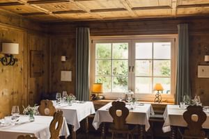 Restaurant in the hotel