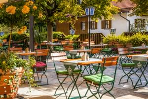 Hotel Seeblick beer garden