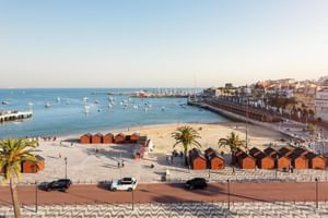 Beach at beim Hotel Baia