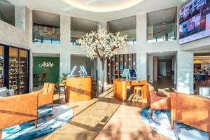 Hotel lobby