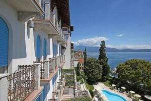 Lake view Hotel Savoy Gardone