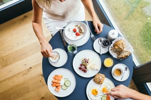 Breakfast at the hotel
