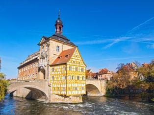 The old town hall in Bamberg