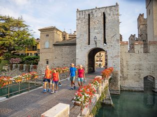 Sirmione moated castle