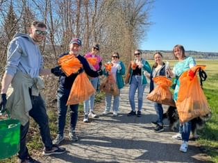 Eurohike Müllsammelaktion