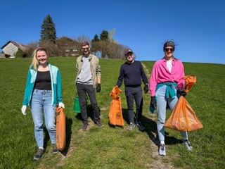 Waste collection campaign for a clean environment
