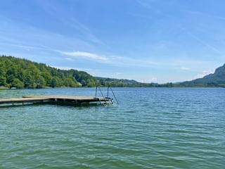 Steg am Keutschacher See in Kärnten