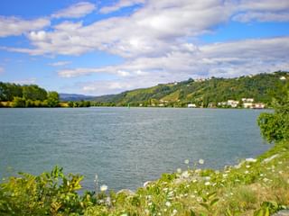 Flusslauf Rhone