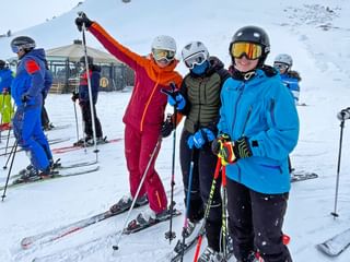 Skifahrer in Obertauern