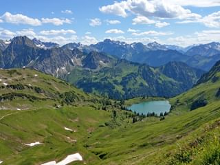 Alpine crossing on the E5