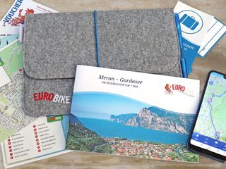 Eurobike travel documents for the bike tours
