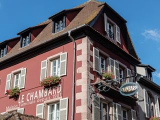 Ausblick vom Hotel Le Chambard