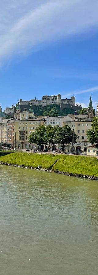View of Salzburg's old town