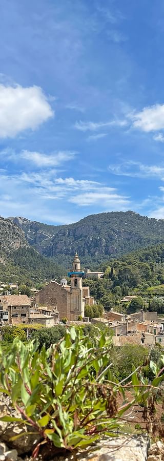 Schöner Blick auf Valldemossa