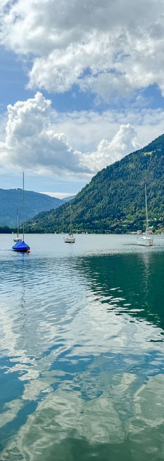 Süduferstraße am Ossiacher See