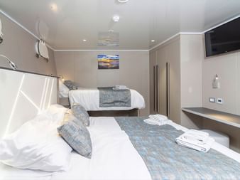 Cabin of the MY Alpha